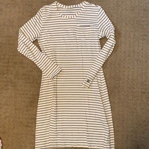 Albion Fit striped t shirt dress